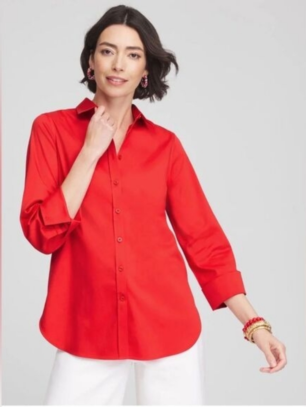 Chico's No Iron™ Stretch Shirt